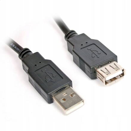 Omega hosszabbító kábel, USB 2.0, AM - AF, 3m