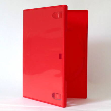 DVD Box 14mm Single red