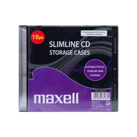 MAXELL CD tok slim 5,2 mm 10db