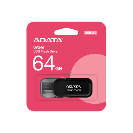 ADATA USB pendrive 64GB UV240 Black 2.0