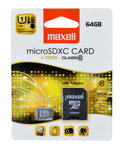 Maxell Micro SDXC 64GB Class 10+ adapter 80MB/s