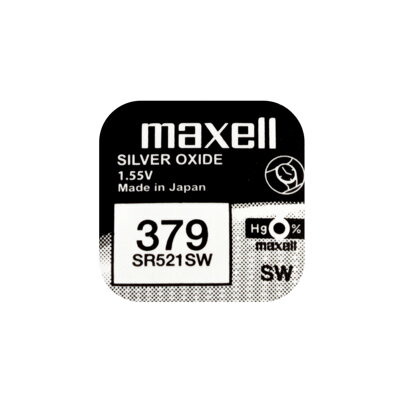 Maxell Battery SR521SW - 379