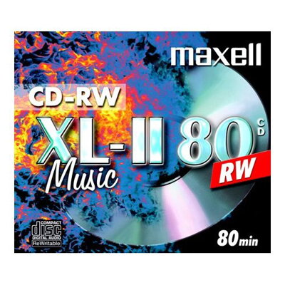 Maxell CD-RW 12x Audio Jewel Case