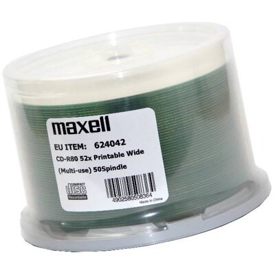 Maxell CD-R 52x 700MB Print Cake 50