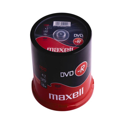 Maxell DVD-R 16x 4,7GB Cake 100