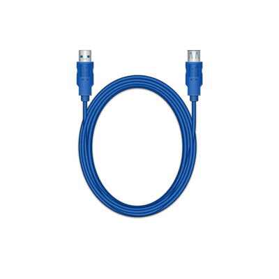 Mediarange Extension Cable AM/AF 3,0m Blue