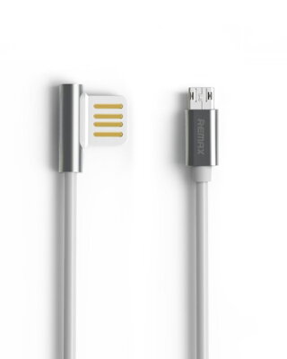 Remax Emperor data cable RC-054m, Micro USB, 1.0m silver