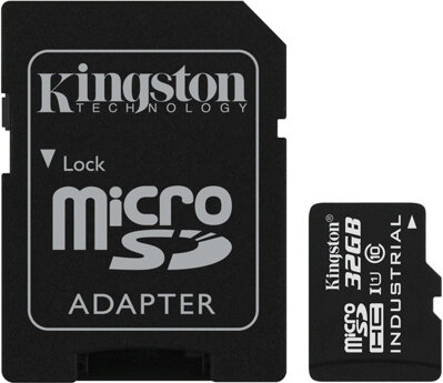 Kingston Micro SDHC 32GB UHS-I Industrial + adapter