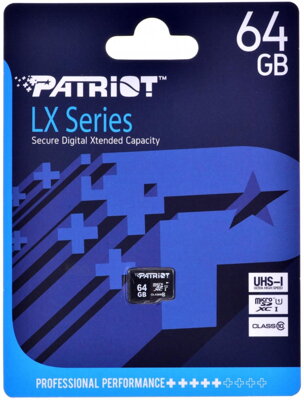 PATRIOT 64GB microSDHC Class10  bez adapteru