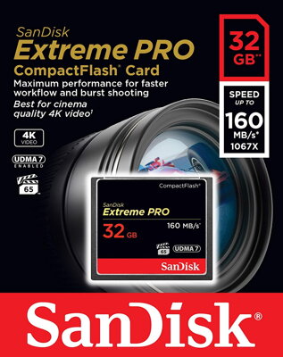 Sandisk Compact Flash Extreme 32GB 160MB/s