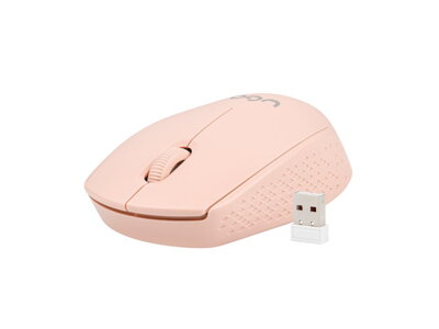 NATEC UGO Pico bezdrôtová optická myš MW100 1600 DPI, Pink