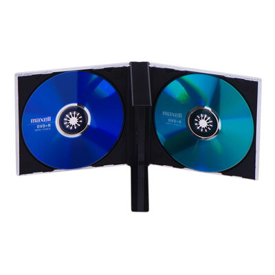 Mediarange CD-Box 22 mm for 4CD with Black tray *5Pack