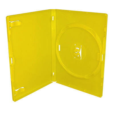 DVD-Box 14mm Single Yellow 