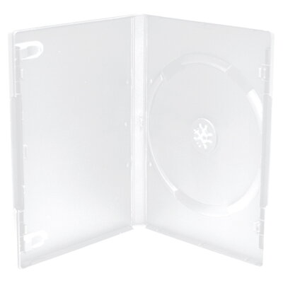 Mediarange DVD-Box 14mm Single Clear