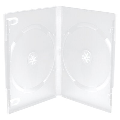 Mediarange DVD-Box 14mm Double Clear