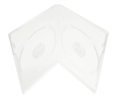 DVD-Box 14mm Double Super Clear