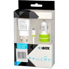 IBOX ILUZ3W1 3in1 KIT CHARGERS SET