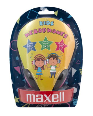 Maxell Headphone KIDS Pink V2