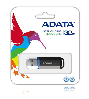 Adata USB 32GB C906 Black 2.0