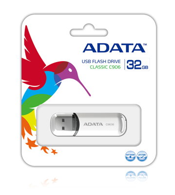 Adata USB 32GB C906 White 2.0