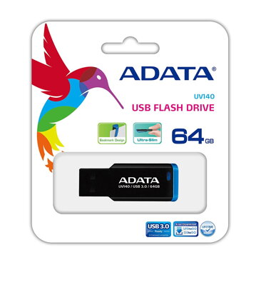 Adata DashDrive™ Series USB 64GB UV140 Blue 3.0