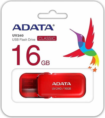 Adata USB 16GB UV240 2.0 Red