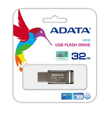 ADATA DashDrive™ Series UV131 32GB USB 3.0, šedý