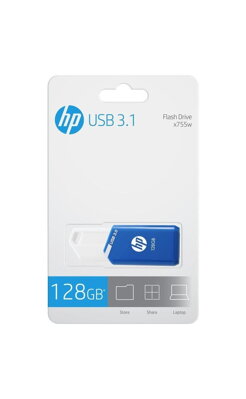 HP  USB Flash Drive 128 GB USB 3.1 BLUE
