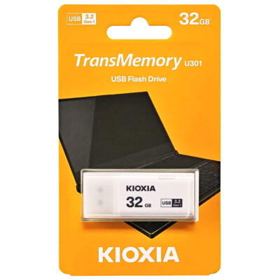 Kioxia USB Hayabusa U301 32GB USB 3.2. gen.1 White