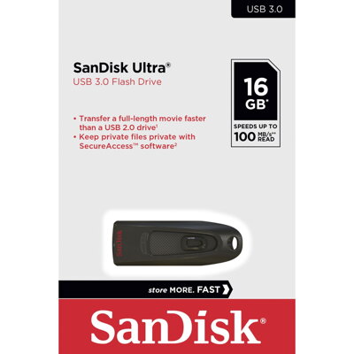 Sandisk USB 16GB Cruzer Ultra 3.0
