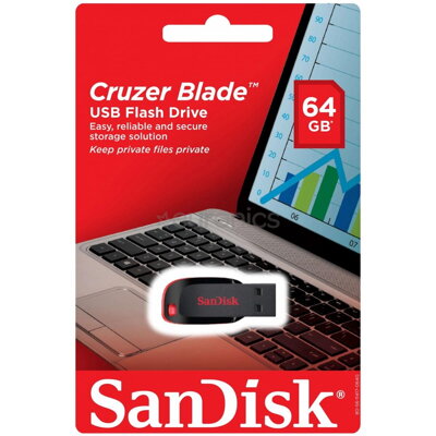 Sandisk USB 64GB Cruzer Blade 2.0