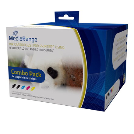 Mediarange Brother LC980/LC1100 Multipack