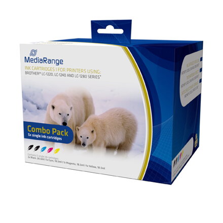 Mediarange Brother LC1220/LC1240 Multipack