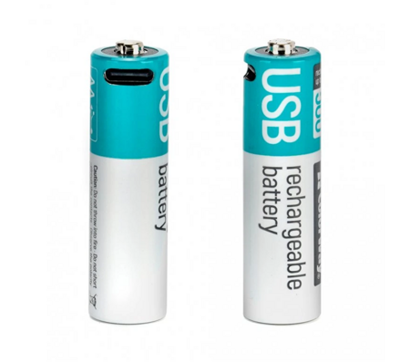 ColorWay nabíjateľné batérie AA Type-C 2200 mAh 1.5V (2ks)