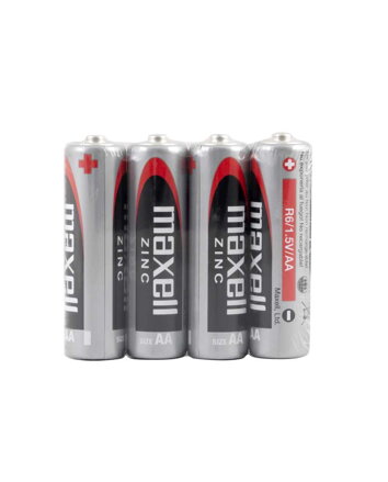 MAXELL Zinkové batérie R6 AA Shrink 4PK