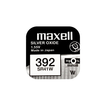 Maxell Battery SR41W -392 