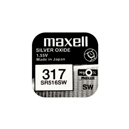 Maxell Battery SR516SW - 317