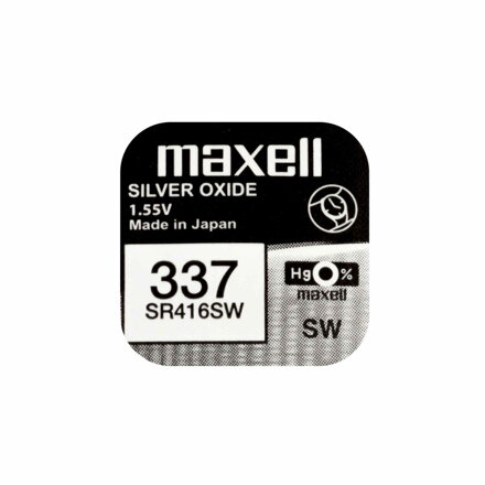 Maxell Battery SR416SW -337