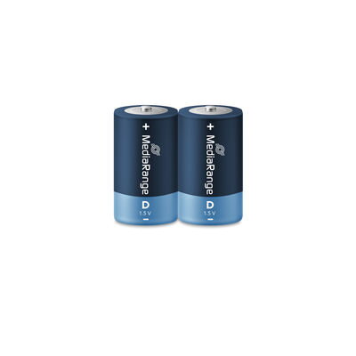 Mediarange Alkaline  LR-20 2PK Blister