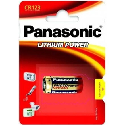 Panasonic lithiové baterie CR123