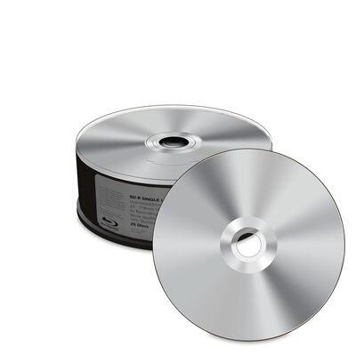 Mediarange BD-R 6X 25GB shiny silver cake 25