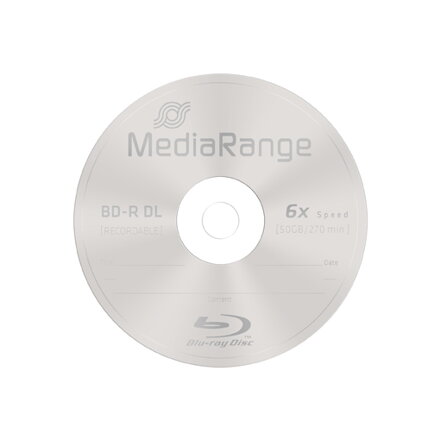 Mediarange BD-R DL 6X 50GB Paper Sleve