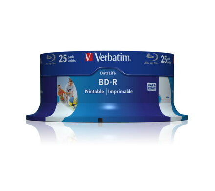 Verbatim BD-R 6X 25GB HTL Print Cake 25