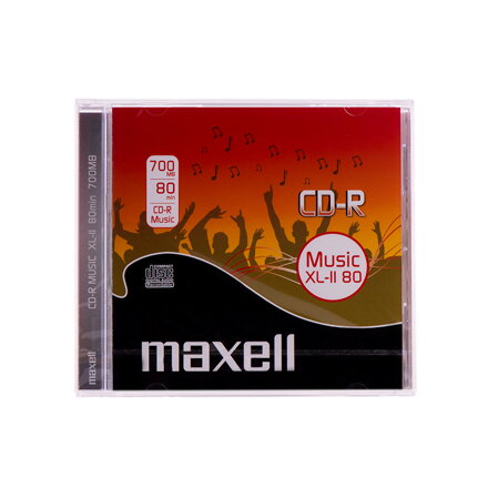 Maxell CD-R  Music Audio XL II 80 Jewel Case