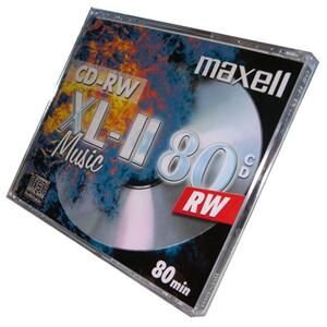Maxell CD-RW 12x Audio Jewel Case
