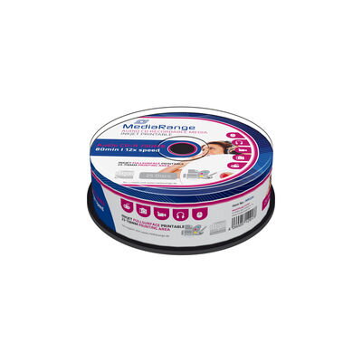 Mediarange CD-R 12x Audio Print Cake 25
