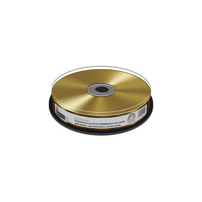 MediaRange CD-R 52X 700MB GOLD Cake 10 
