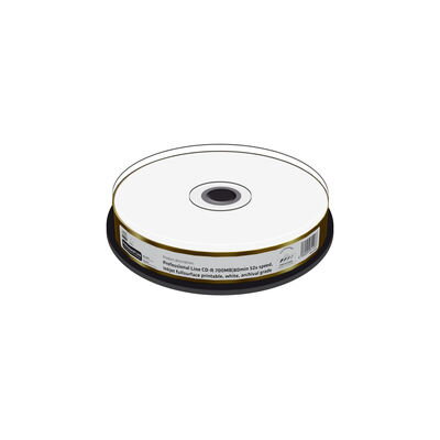 Mediarange CD-R Print White Archival Cake 10