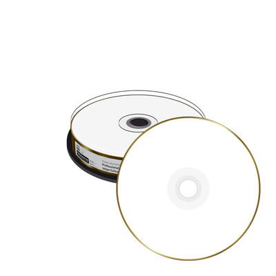 Mediarange CD-R Print White Archival Cake 10