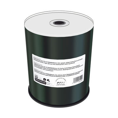 Mediarange CD-R WaterG.Glossy Print Cake 100